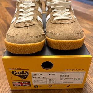 Gola Women’s Tobacco and White Elan Sneakers